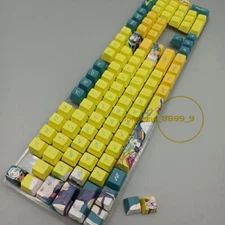 Cyberpunk Edgerunners Keycaps PBT Sublimation 120 Keys OEM Gifts For Keypads