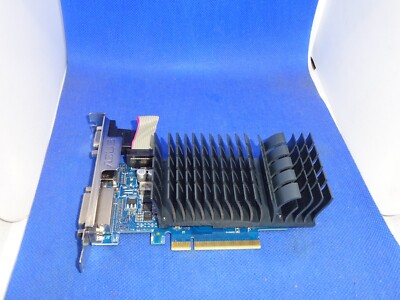 ASUS GeFORCE GT 710 2GB DDR3 PCI-E 2.0 X8 mini GRAFIKKARTE  DVI VGA HDMI #GK7649