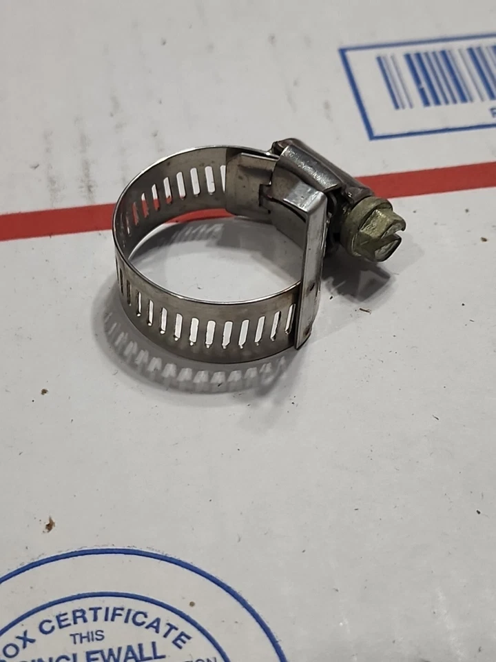 NUEVO DE LOTE 1962-1967 CHEVROLET NOVA ABRAZADERA DE MANGUERA DE AIRE ACONDICIONADO ORIGINAL GM 11/16"-1 1/4" Gama Foto 2 de 3