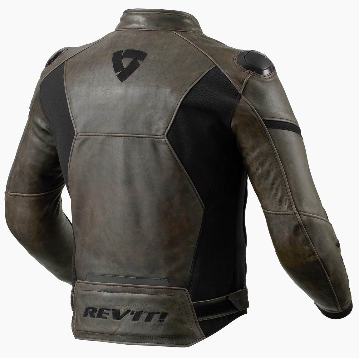 Revit Giacca Moto Retro REV'IT! GLIDE VINTAGE Motorcycle Jacket Brown
