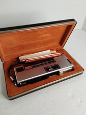 Vintage Keystone Pocket Everflash 120 camera with hard Case Paper work