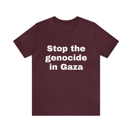 Stop the genocide in Gaza T-shirt - Picture 34 of 41