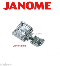 Sewing Machine Double Sided Zip Zipper Foot - Fits Janome Cat A Clip on type