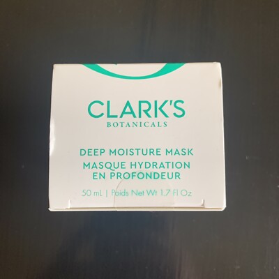CLARK'S Botanicals Deep Moisture Mask & Moisturizer 1.7 oz  Sealed