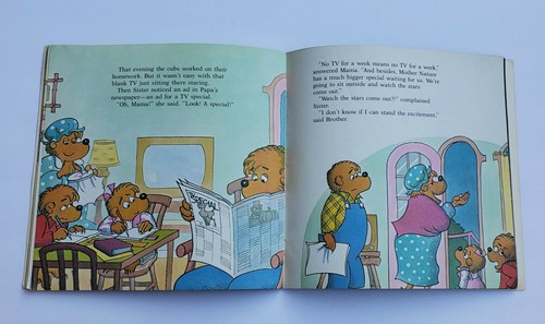THE BERENSTAIN BEARS AND TOO MUCH TV VINTAGE 1984 BOOK BY JAN & STAN BERENSTAIN - Bild 10 von 12