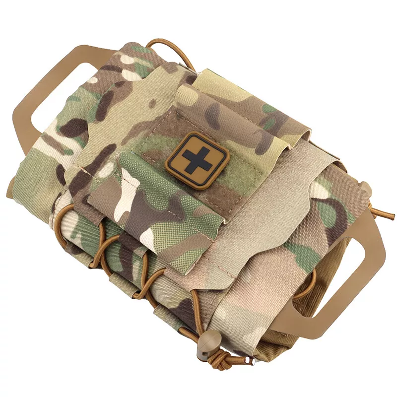 WST Tactical First Aid Kit Pouch MOLLE Medical Pouch IFAK Pull-Out