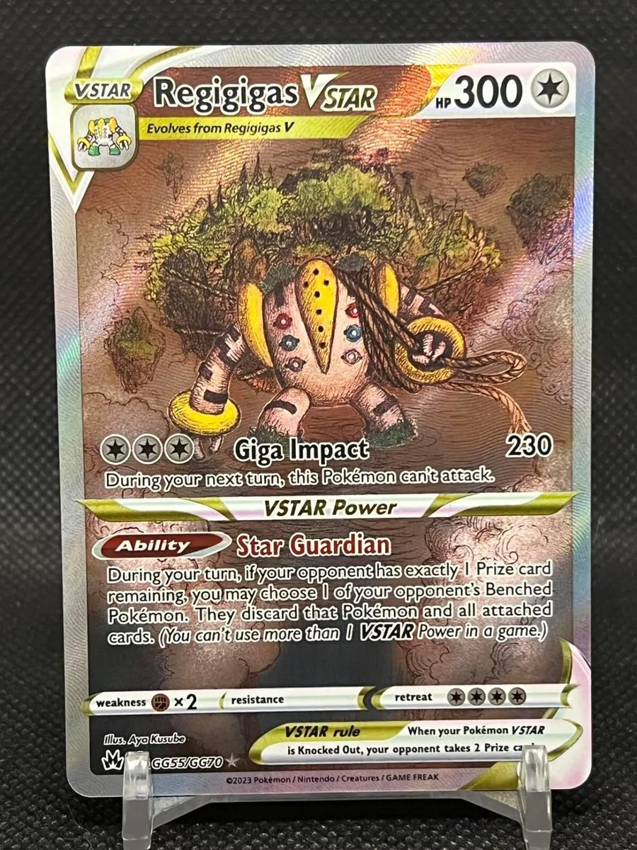 Pokémon TCG Regigigas VSTAR Crown Zenith: Galarian Gallery GG55