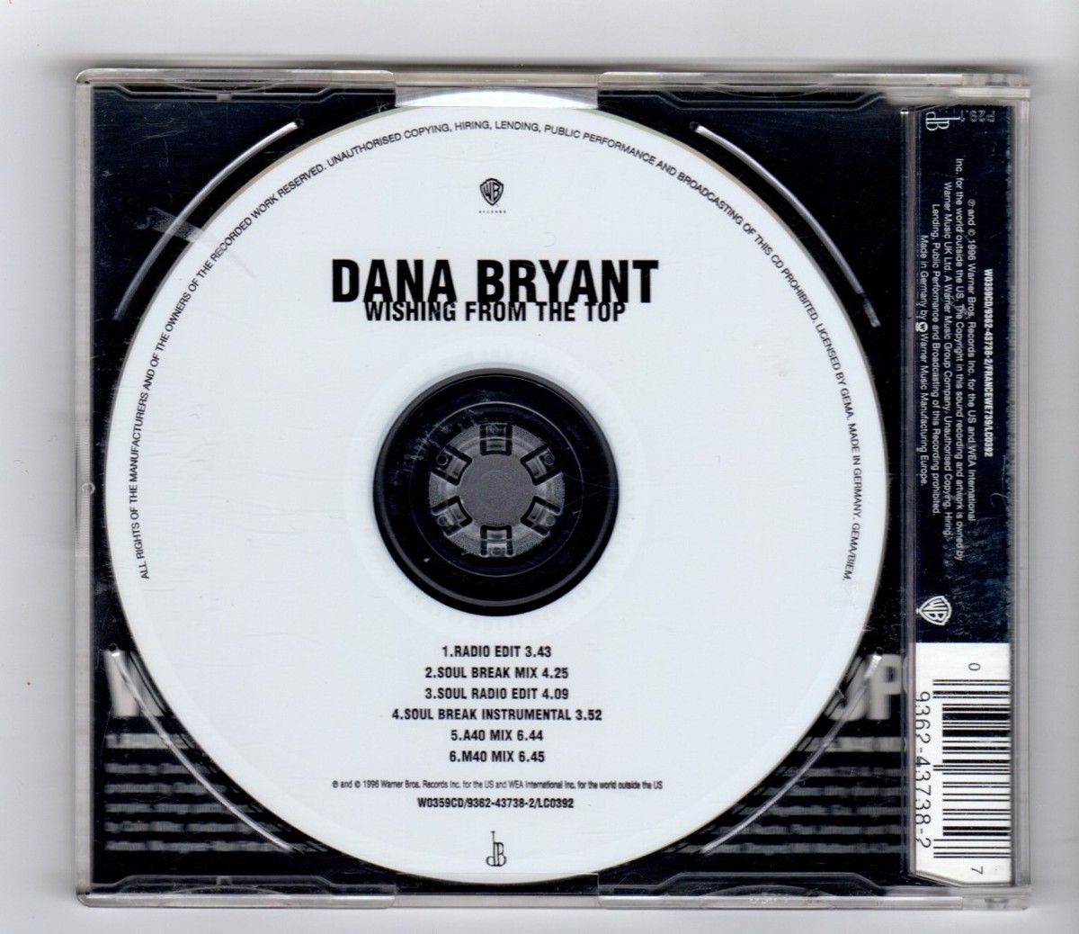 Dana Bryant Wishing From The Top CD Ref5841z for sale online | eBay