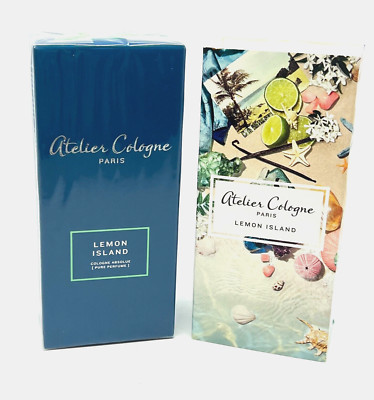 Atelier Cologne Lemon Island Cologne Absolue Pure Perfume 3.3oz / 100mL - NEW
