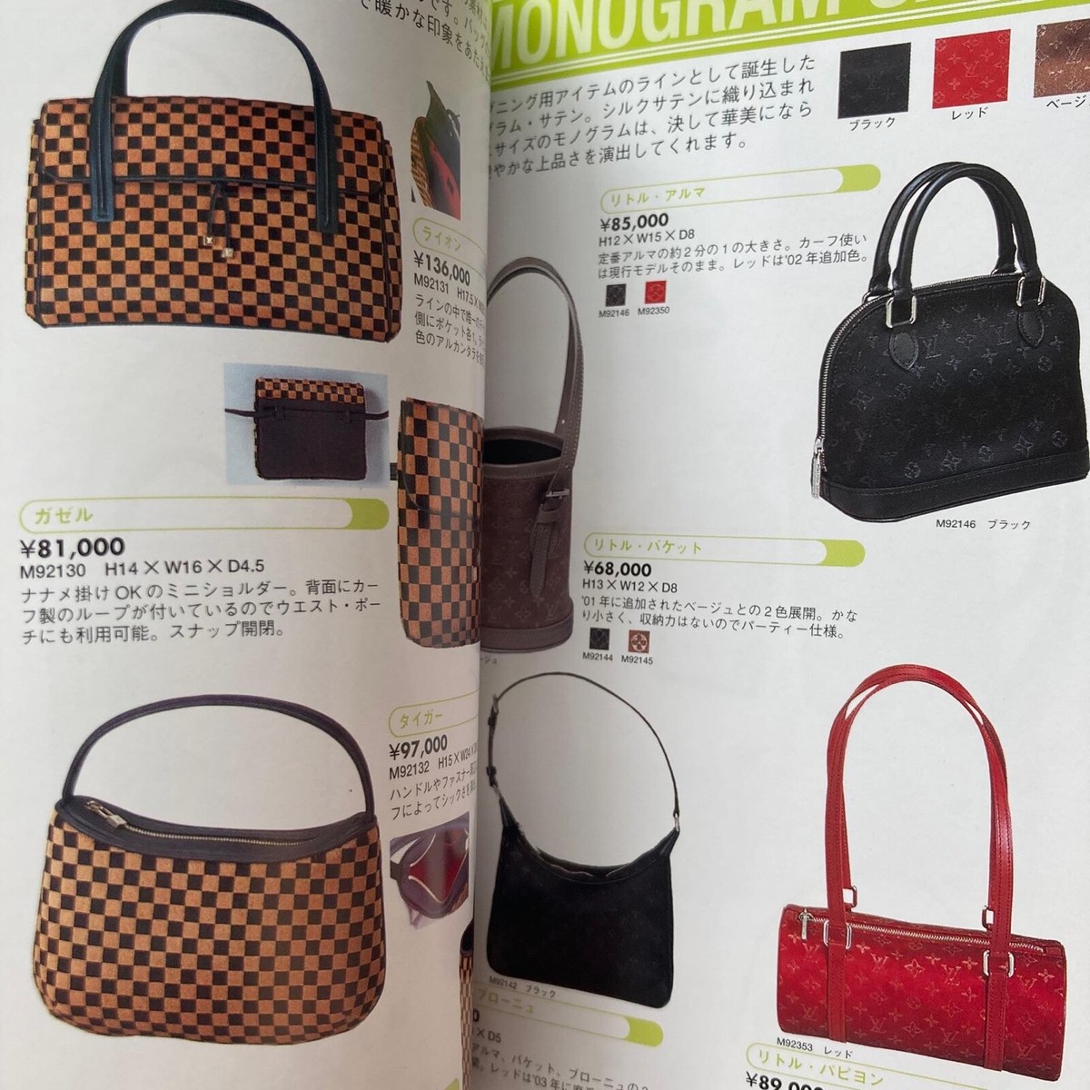 LOUIS VUITTON Brand Mall Mini Vol.1 2004 Guide Catalog Art