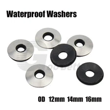 EPDM Roofing Washers Rubber Waterproof Gasket A2 Stainless Steel 12mm 14mm 16mm