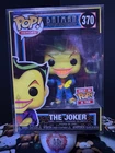 Funko Pop! Vinyl: DC Universe the Joker (Black Light) #370 Pop And Tee