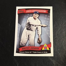 2010 Topps Peak Performance Walter Johnson #PP-4 Washington Senators