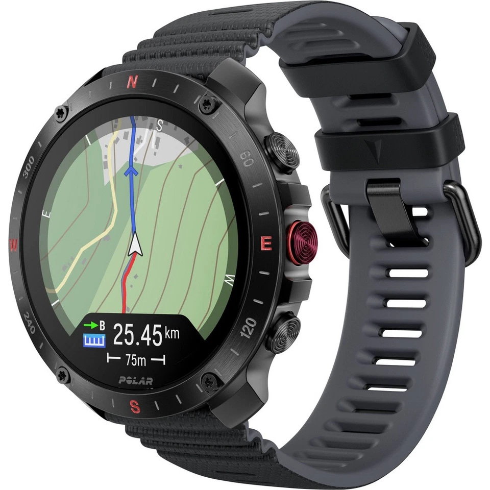 Polar Grit X2 Pro S-L Black 900110283 (0725882065120)
