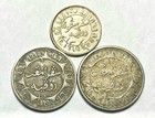 1941-1942 Netherlands Indies 1/4 & 1/10 Gulden Silver Coins Combine Shipping — photo 2