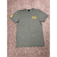 Gildan Higgs Auto Paint Body Supplies T-shirt Mens Small Green Axalta Hot Rod