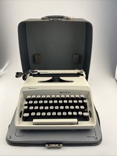 Vintage 1960's Sperry Rand Remington Personal Riter Typewriter W/ Case Holland thumbnail