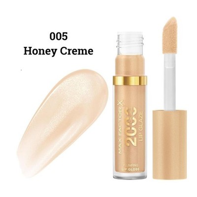 4 × Max Factor 2000 Calorie Lip Glaze 4,4 ml - 005 Honey Crème