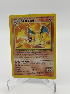 Charizard 3/110 Non-Holo Rare Pokemon Card Legendary Collection MP