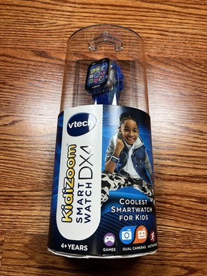 VTECH Kids Kidizoom Smartwatch DX4, Blue, Factory Sealed, Model 5752, NEW!
