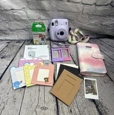 Instax Mini 11 Instant Film Camera Purple Fujifilm Bundle