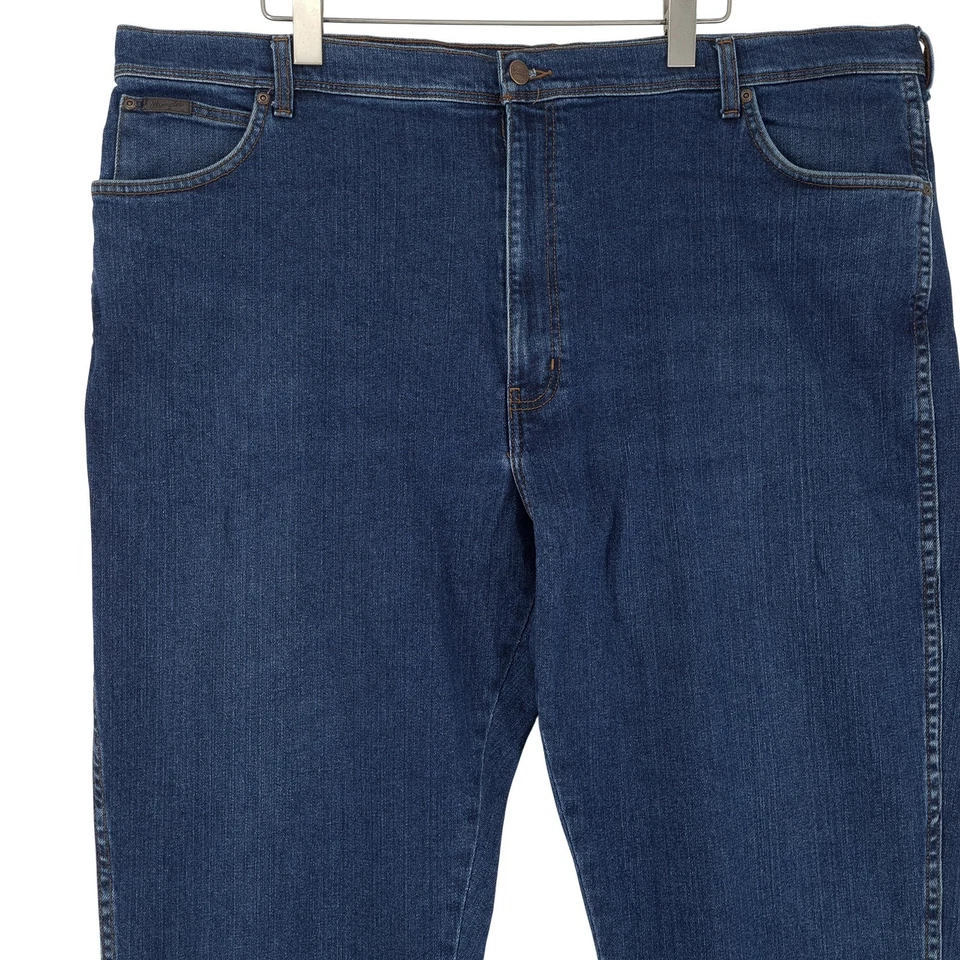 Wrangler Jeans Texas Men's Stretch Regular Straight Ac7 Size W48 L34 - Image 2 of 4