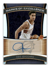 2025-26 Topps Basketball - Oso Ighodaro Marks Of Excellence Rainbow Auto #ME-OI