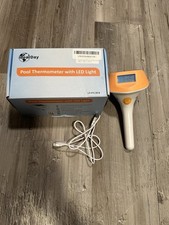 Pool Thermometer With Led Light USB Charger And Color With 22 Color Led