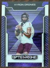 2025 Leaf Optichrome #163- Kyron Drones VA Tech RARE #d 1/1!