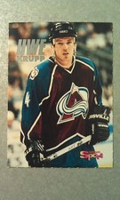 Uwe Krupp Colorado Avalanche Bravo Sport Perforated RARE Oddball