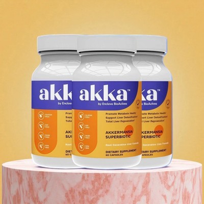 3PCS-AKKA-Premium Liver Cleanse Detox & Repair Superbiotic,Gut Health
