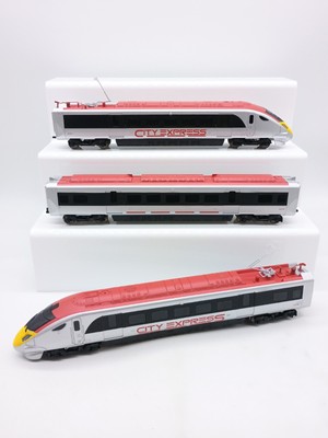 Hornby City Express Hitachi Class 395 DCC Ready & Lights - sehr guter Zustand (siehe Beschreibung)