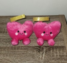 Lot of 2 Aurora World Plush Palm Pals True Heart 5" Stuffed Animal Toy