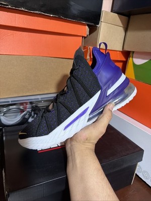 Size 9.5 - Nike LeBron 18 Lakers