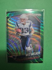 2025 Panini Prizm - Wes Welker #181 Green Wave Prizm