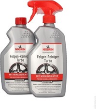 NIGRIN Performance Turbo Felgenreiniger säurefrei Wirk Indikator 2x 500 ml