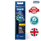 Oral-B Pro Cross Action Replacement Toothbrush Heads – 8 Pack Electric Brush