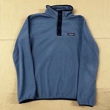 Patagonia Micro D SNap-T Fleece Pullover Blue Sz S