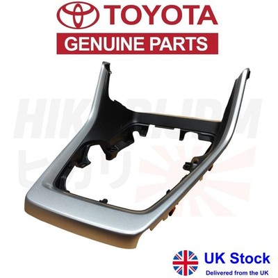 Toyota Rav 4 Hybrid XA50 Schalthebel Blende Einfassung - Silber NEU Original