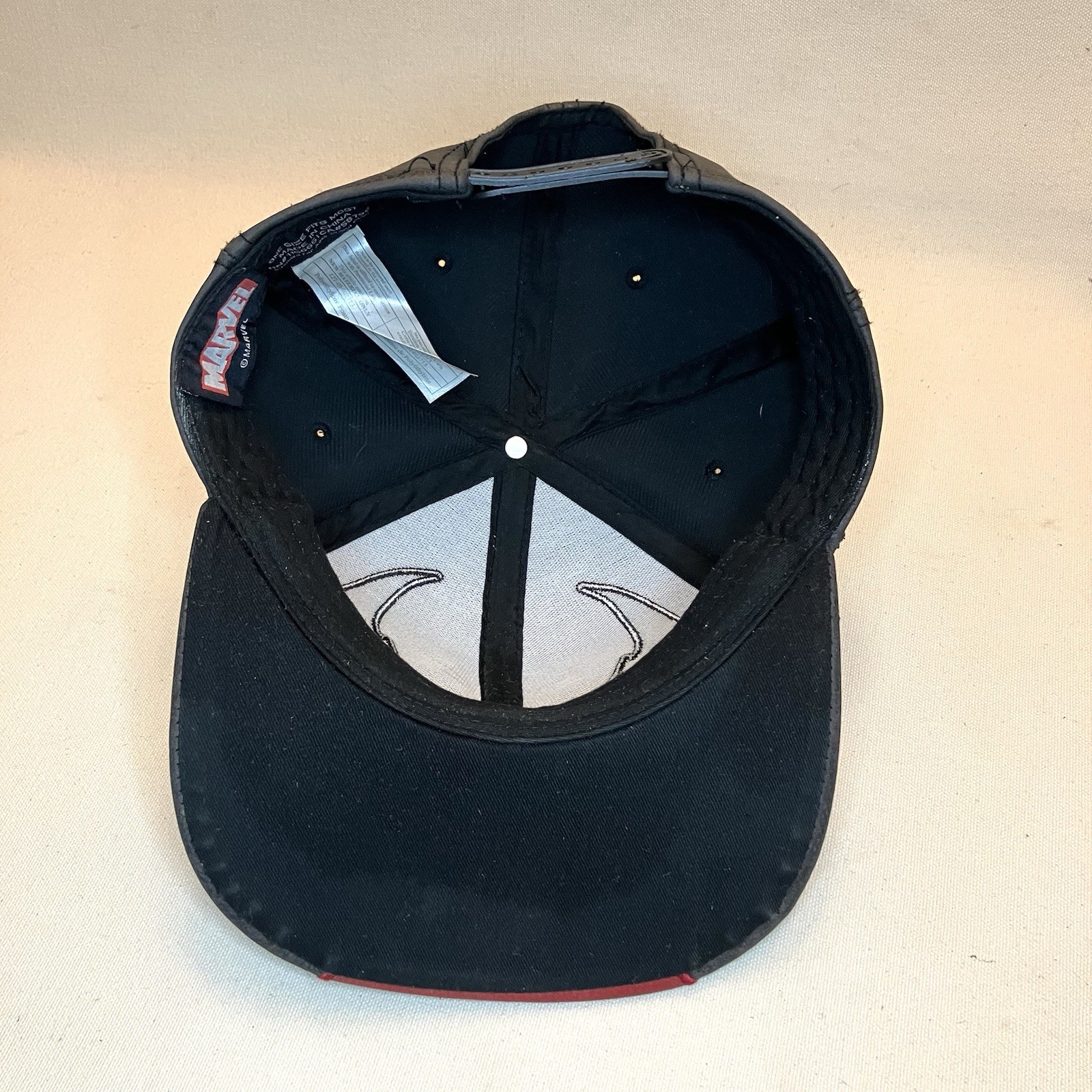 Y2K Marvel Studios Venom Split Face Pleather Snap… - image 6