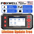 FOXWELL NT604 ELITE 4 Systems OBD2 Scanner Tool ABS SRS Engine TCM Code Reader