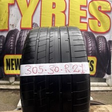 Good Year Eagle F1 305 30 R21 104Y XL 6mm Tread X1 Free Postage