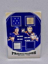 2013-14 ITG Decades 90s Franchises Quad Jersey Oilers Messier, Joseph, Ranford
