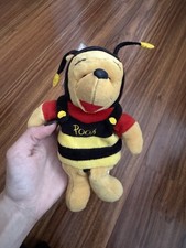 Ty Disney Beanie Baby Winnie The Pooh Bumble Bee Plush