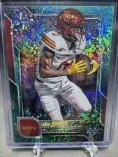 2025 Bowman Chrome U Chase Sowell 1st Aqua Mini Diamond 211/325 #123 Iowa St.