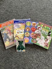 TY Vintage Beanie World Mary Beth's Monthly Magazines, Vol. 2 1- 3 Oct-Dec 1998