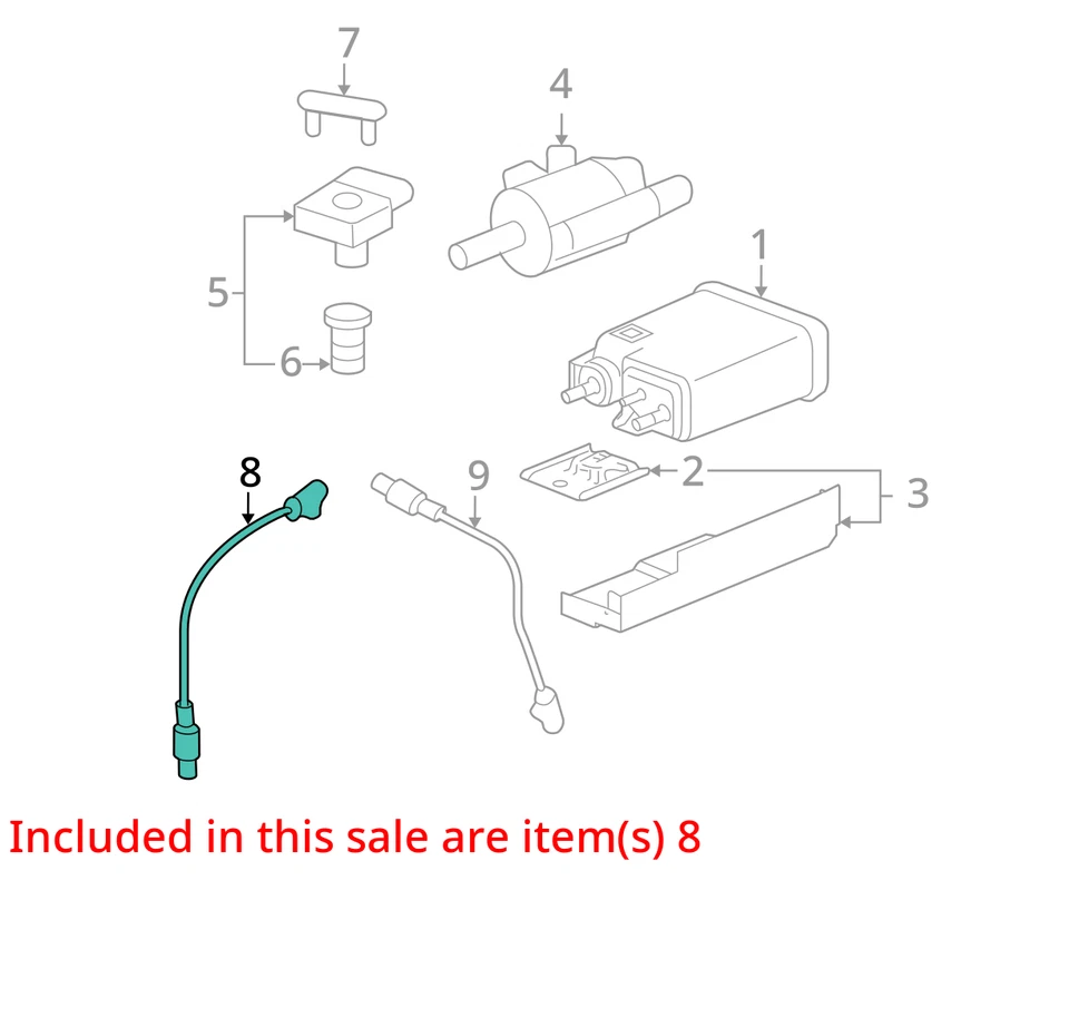 Подходит для 2006 2007 CHEVY SUBURBAN 1500 5,3 л O2 датчик для кислорода набор из 3 OEM - Изображение 4 из 4