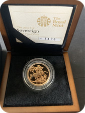 2010 Proof Full Gold Sovereign
