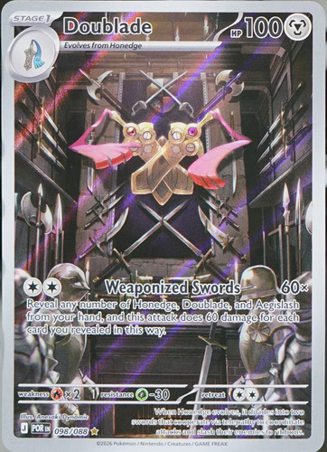 Perfect Order #98 Doublade Pokemon NM