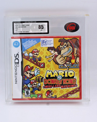 Mario vs. Donkey Kong | NINTENDO DS | SEALED - UKG 85 GRADED | NO WATA/VGA